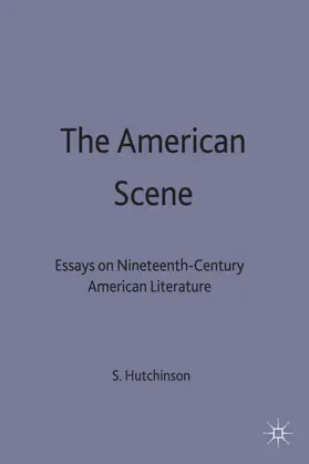 Hutchinson |  The American Scene | Buch |  Sack Fachmedien