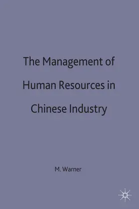 Warner |  Management of Human Resources | Buch |  Sack Fachmedien