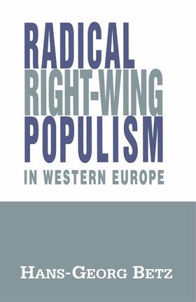 Betz |  Radical Right-Wing Populism in Western Europe | Buch |  Sack Fachmedien