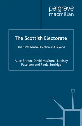 Brown / Surridge / McCrone |  The Scottish Electorate | Buch |  Sack Fachmedien