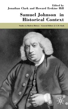 Clark / Erskine-Hill |  Samuel Johnson in Historical Context | Buch |  Sack Fachmedien