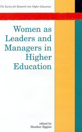 Eggins |  Women as Leaders and Managers in Higher Education | Buch |  Sack Fachmedien