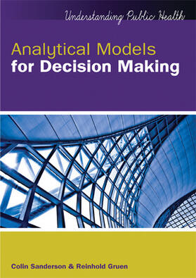 Sanderson / Gruen |  Analytical Models for Decision-Making with CD | Buch |  Sack Fachmedien