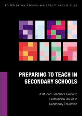 Brooks / Abbott / Bills |  Preparing to Teach in Secondary Schools | Buch |  Sack Fachmedien