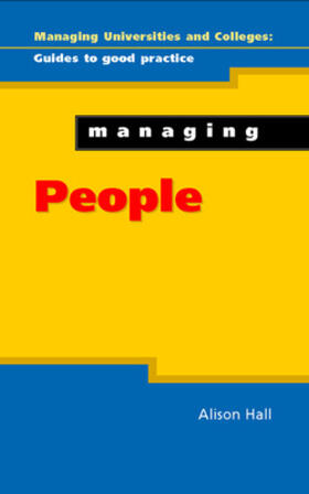 Hall | Managing People | Buch | 978-0-335-22564-4 | sack.de