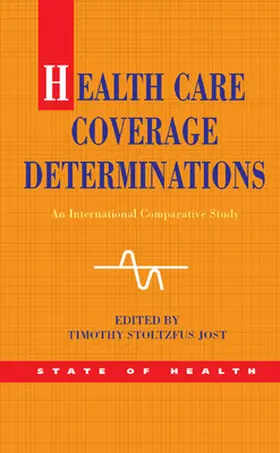 Jost | Health Care Coverage Determinations | Buch | 978-0-335-22599-6 | sack.de