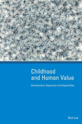 Lee |  Childhood and Human Value | Buch |  Sack Fachmedien