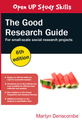 Denscombe |  The Good Research Guide, 6th Edition | Buch |  Sack Fachmedien