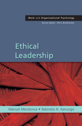 Mendonca / Kanungo |  Ethical Leadership | Buch |  Sack Fachmedien