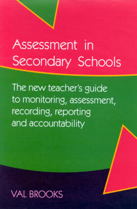 Brooks |  Assessment In Secondary Schools | Buch |  Sack Fachmedien