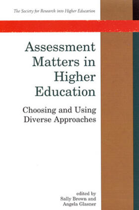 Brown / Glasner | Assessment Matters in Higher Education | Buch | 978-0-335-23100-3 | sack.de