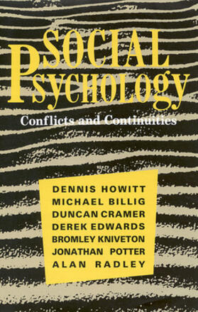 Howitt / Billig / Cramer |  Social Psychology: Conflicts and Continuities | Buch |  Sack Fachmedien