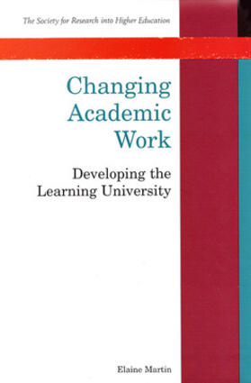 Martin |  Changing Academic Work | Buch |  Sack Fachmedien