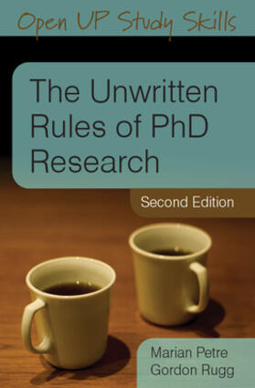 Petre / Rugg |  The Unwritten Rules of PhD Research | Buch |  Sack Fachmedien