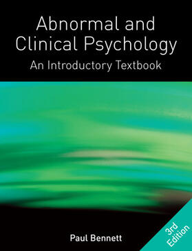 Bennett |  Abnormal and Clinical Psychology: An Introductory Textbook | Buch |  Sack Fachmedien