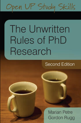 Petre / Rugg |  The Unwritten Rules of PhD Research | Buch |  Sack Fachmedien