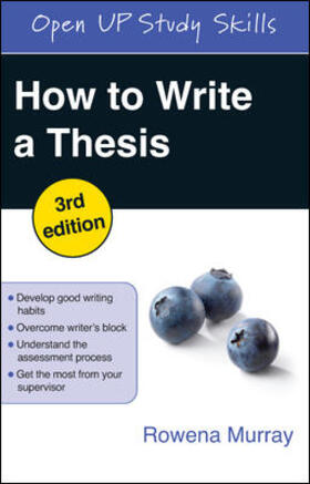 Murray |  How to Write a Thesis | Buch |  Sack Fachmedien