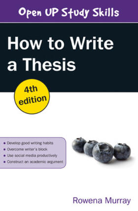 Murray |  How to Write a Thesis | Buch |  Sack Fachmedien