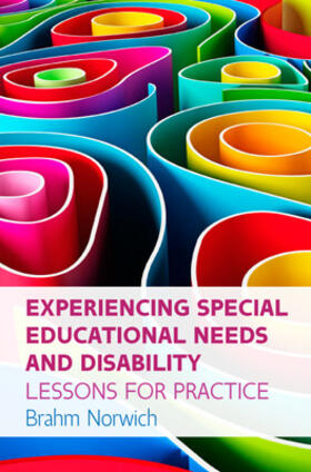 Norwich |  Experiencing Special Educational Needs and Disability | Buch |  Sack Fachmedien