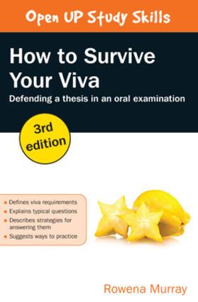 Murray |  How to Survive Your Viva: Defending a Thesis in an Oral Examination | Buch |  Sack Fachmedien