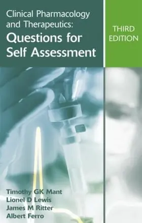 Mant / Lewis / Ferro |  Clinical Pharmacology and Therapeutics: Questions for Self Assessment, Third edition | Buch |  Sack Fachmedien