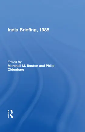 Bouton |  India Briefing, 1988 | Buch |  Sack Fachmedien