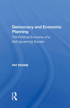 Devine |  DEMOCRACY AND ECONOMIC PLANNING | Buch |  Sack Fachmedien