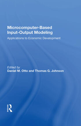 Otto |  Microcomputer Based Input-output Modeling | Buch |  Sack Fachmedien