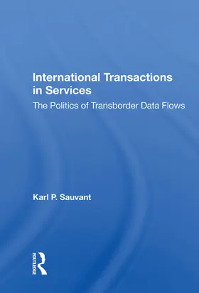 Sauvant |  International Transactions In Services | Buch |  Sack Fachmedien