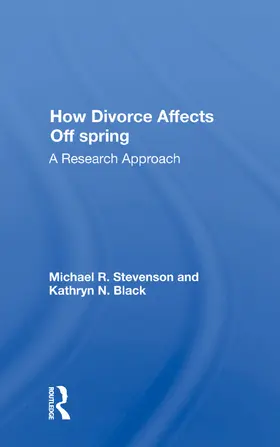 Stevenson |  How Divorce Affects Offspring | Buch |  Sack Fachmedien