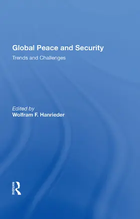 Hanrieder |  Global Peace And Security | Buch |  Sack Fachmedien