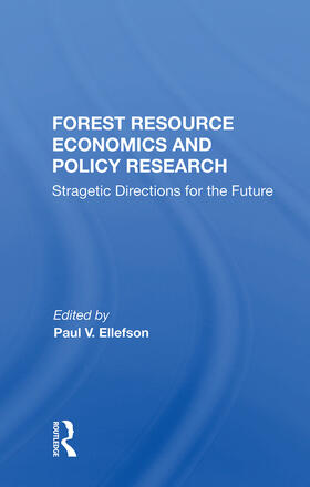 Ellefson |  Forest Resource Economics and Policy Research | Buch |  Sack Fachmedien