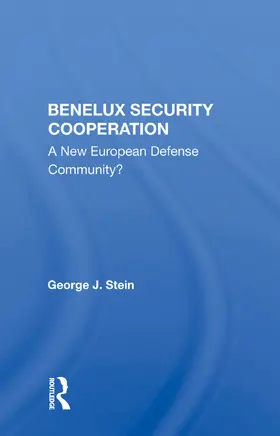 Stein |  Benelux Security Cooperation | Buch |  Sack Fachmedien