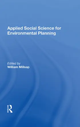 Millsap |  Applied Social Science for Environmental Planning | Buch |  Sack Fachmedien