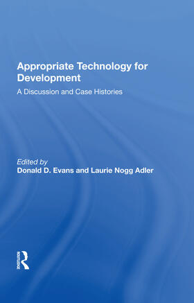 Evans |  Appropriate Technology For Development | Buch |  Sack Fachmedien