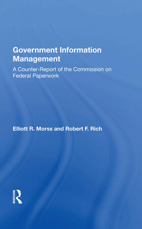 Morss |  Government Information Management | Buch |  Sack Fachmedien