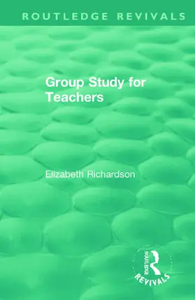 Richardson |  Group Study for Teachers | Buch |  Sack Fachmedien