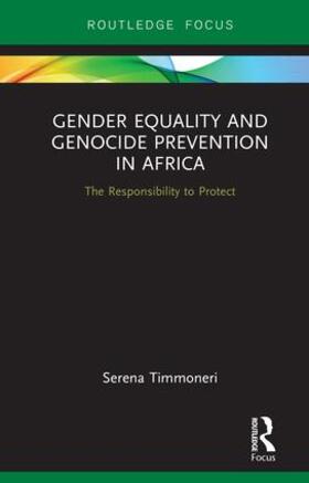 Timmoneri |  Gender Equality and Genocide Prevention in Africa | Buch |  Sack Fachmedien