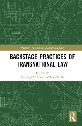 Boer / Stolk |  Backstage Practices of Transnational Law | Buch |  Sack Fachmedien