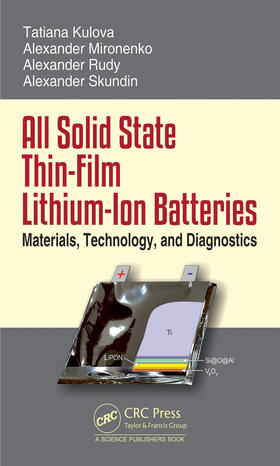 Skundin / Kulova / Rudy |  All Solid State Thin-Film Lithium-Ion Batteries | Buch |  Sack Fachmedien
