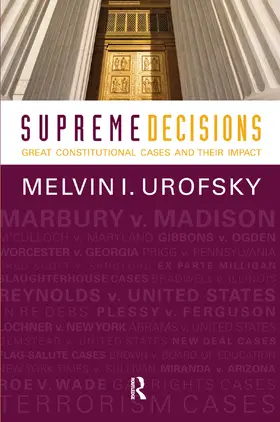 Urofsky |  Supreme Decisions, Combined Volume | Buch |  Sack Fachmedien