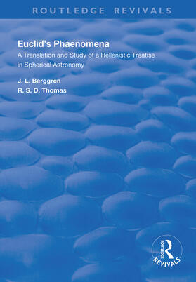 Berggren / Thomas |  Euclid's Phaenomena | Buch |  Sack Fachmedien