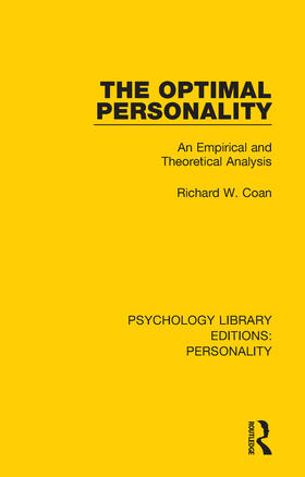 Coan |  The Optimal Personality | Buch |  Sack Fachmedien