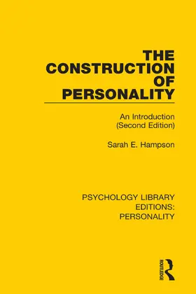 Hampson |  The Construction of Personality | Buch |  Sack Fachmedien