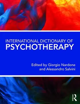 Nardone / Salvini |  International Dictionary of Psychotherapy | Buch |  Sack Fachmedien