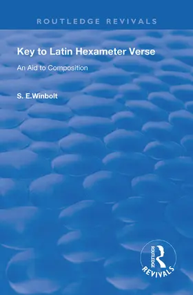 Winbolt |  Key to Latin Hexameter Verse | Buch |  Sack Fachmedien