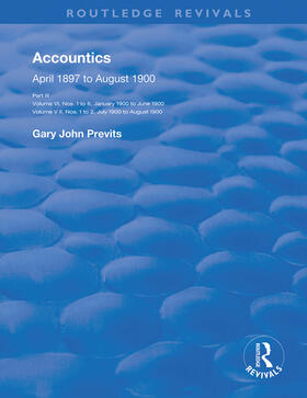 Previts |  Accountics, Part III | Buch |  Sack Fachmedien