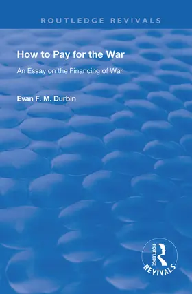 Durbin |  How to Pay for the War | Buch |  Sack Fachmedien