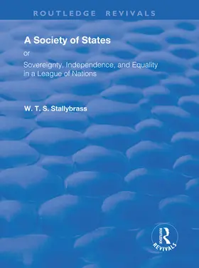 Stallybrass |  A Society of States | Buch |  Sack Fachmedien