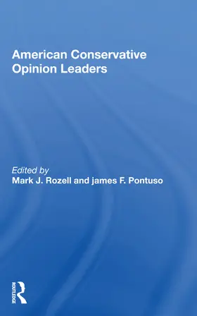 Rozell |  American Conservative Opinion Leaders | Buch |  Sack Fachmedien